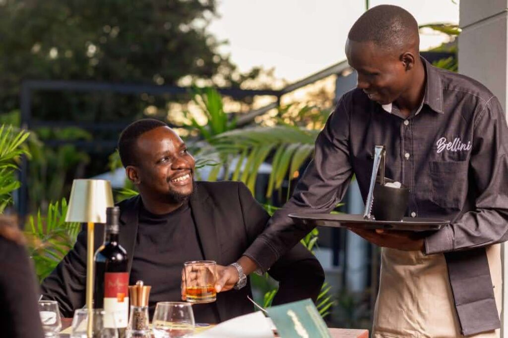 Signature dining experience at Bellini